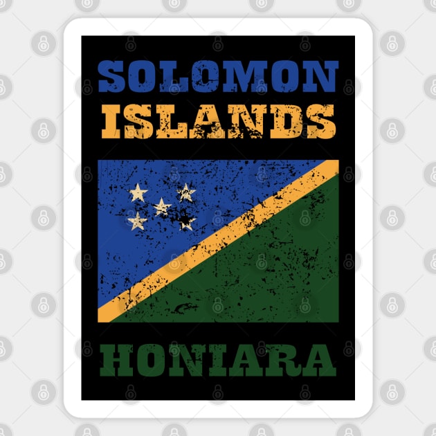 Flag of Solomon Islands Magnet by KewaleeTee